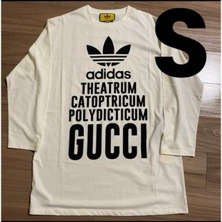 グッチ(Gucci)の新品 GUCCI adidas ロングスリーブ Tシャツ ワンピ グッチ(カットソー(長袖/七分))