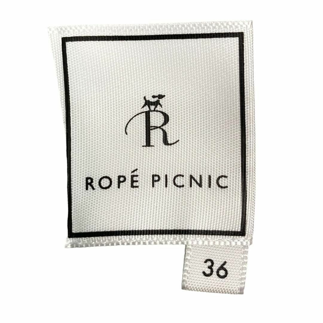 Rope' Picnic(ロペピクニック)の美品 ロペピクニック レディース スカート ひざ丈 フレアスカート リボン 36 レディースのスカート(ひざ丈スカート)の商品写真