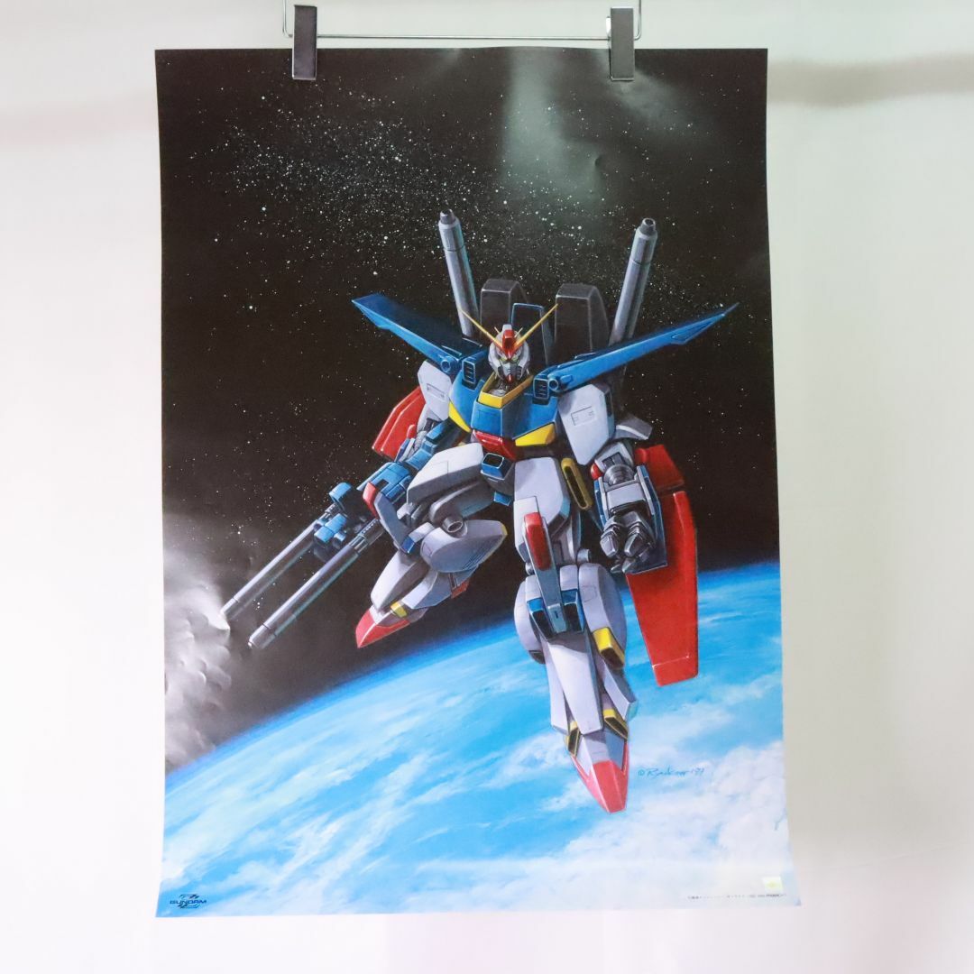 Gundam Collection（BANDAI）(ガンダムコレクション)の機動戦士ガンダム B2ポスター　２枚セット　ガンダムF91　ガンダムZZ　③ エンタメ/ホビーのアニメグッズ(ポスター)の商品写真