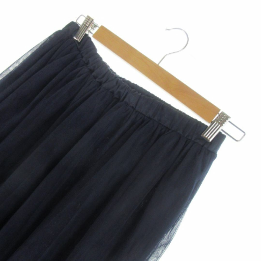 URBAN RESEARCH ROSSO(アーバンリサーチロッソ)のロッソ スカート ひざ丈 フレア チュール F 青 210625YH11A レディースのスカート(ひざ丈スカート)の商品写真