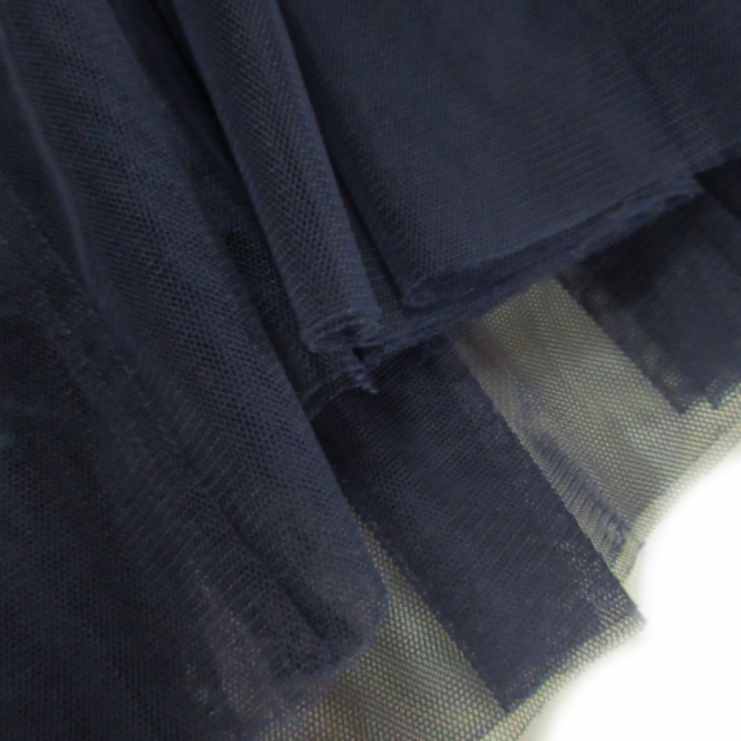 URBAN RESEARCH ROSSO(アーバンリサーチロッソ)のロッソ スカート ひざ丈 フレア チュール F 青 210625YH11A レディースのスカート(ひざ丈スカート)の商品写真