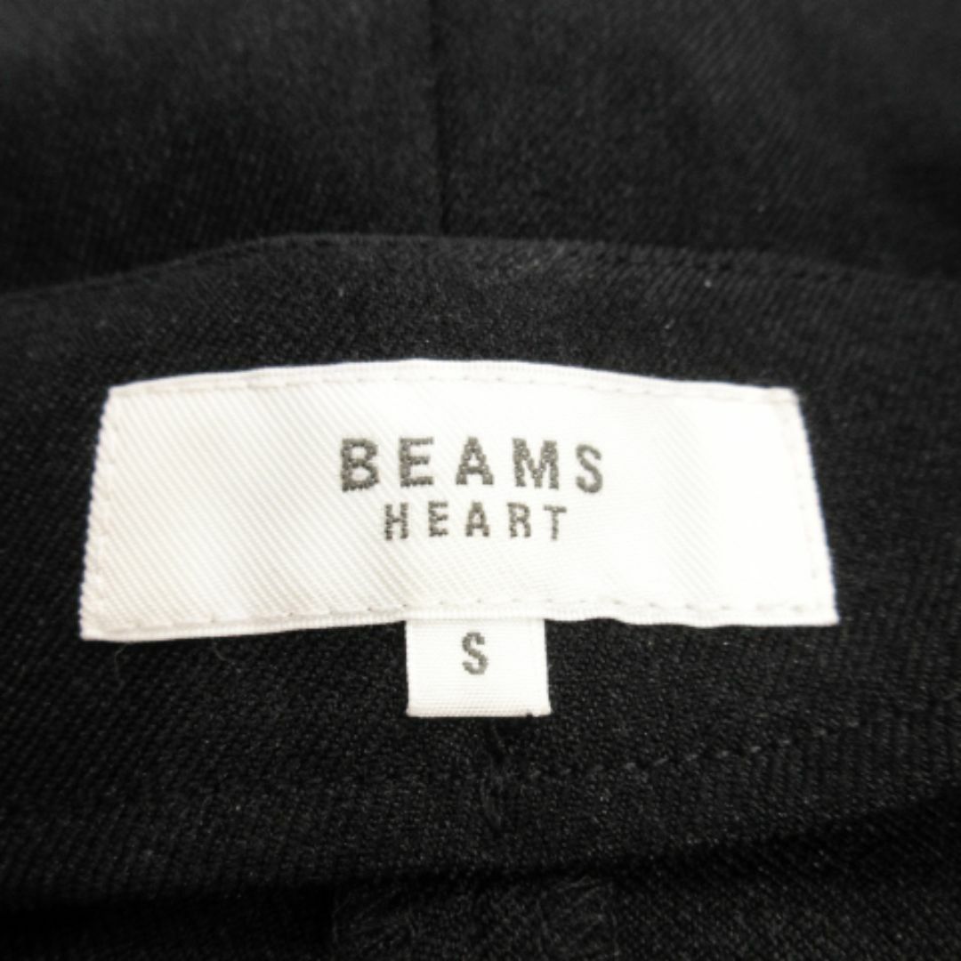 BEAMS(ビームス)のビームスハート サスペンダー付きハイウエストパンツ S 黒 231219MN5R レディースのパンツ(サロペット/オーバーオール)の商品写真