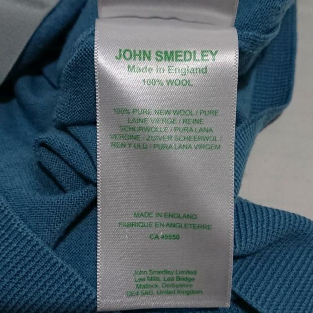 JOHN SMEDLEY(ジョンスメドレー)のJOHN SMEDLEY(ジョンスメドレー) カーディガン サイズS レディース - ライトブルー 長袖 レディースのトップス(カーディガン)の商品写真