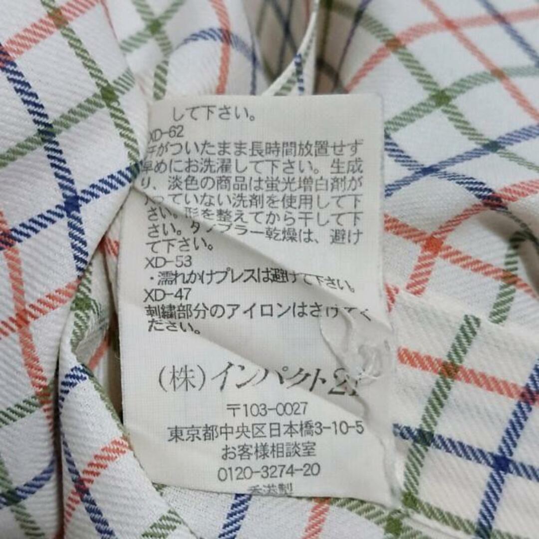 Ralph Lauren(ラルフローレン)のRalphLauren(ラルフローレン) 長袖シャツ サイズLL メンズ - アイボリー×オレンジ×マルチ メンズのトップス(シャツ)の商品写真