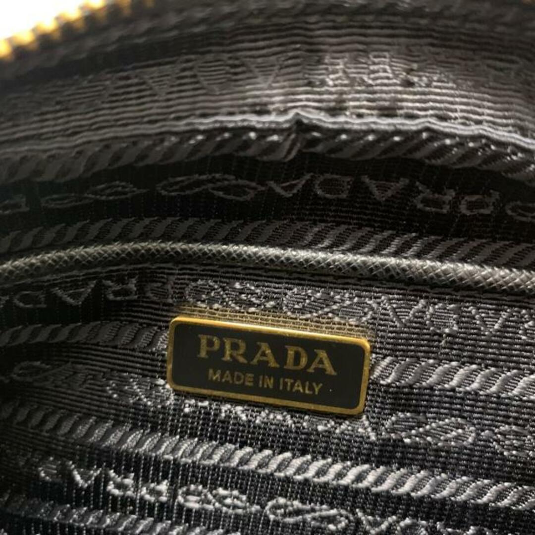 PRADA(プラダ)のPRADA(プラダ) ショルダーバッグ モノクロームバッグ 1BH036 黒 レザー レディースのバッグ(ショルダーバッグ)の商品写真