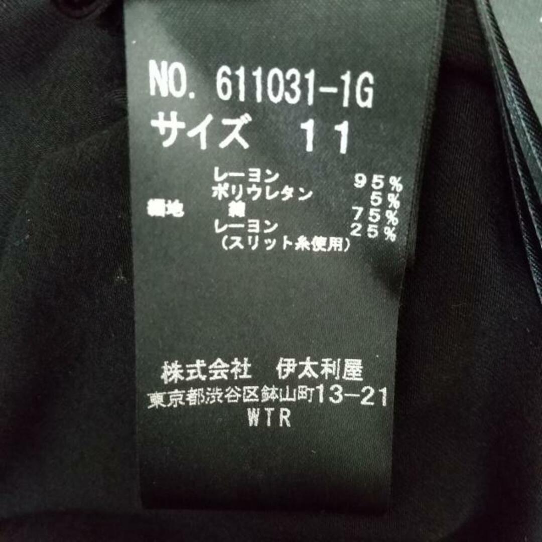 伊太利屋(イタリヤ)の伊太利屋/GKITALIYA(イタリヤ) 長袖Tシャツ サイズ11 M レディース美品  - 黒×ゴールド×マルチ パンプス柄/ビジュー/ラメ レーヨン、ポリウレタン レディースのトップス(Tシャツ(長袖/七分))の商品写真