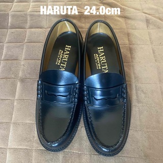 ハルタ(HARUTA)のHARUTA  ローファー　レディース　メンズ　24.0cm 3E(ローファー/革靴)