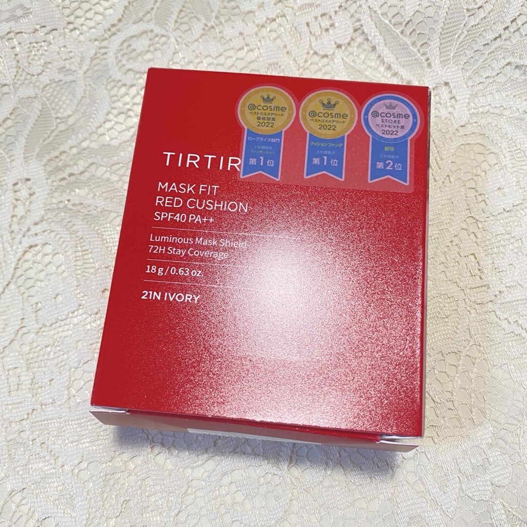 TIRTIR ティルティル マスクフィットレッドクッション 21N(18g) コスメ/美容のベースメイク/化粧品(ファンデーション)の商品写真