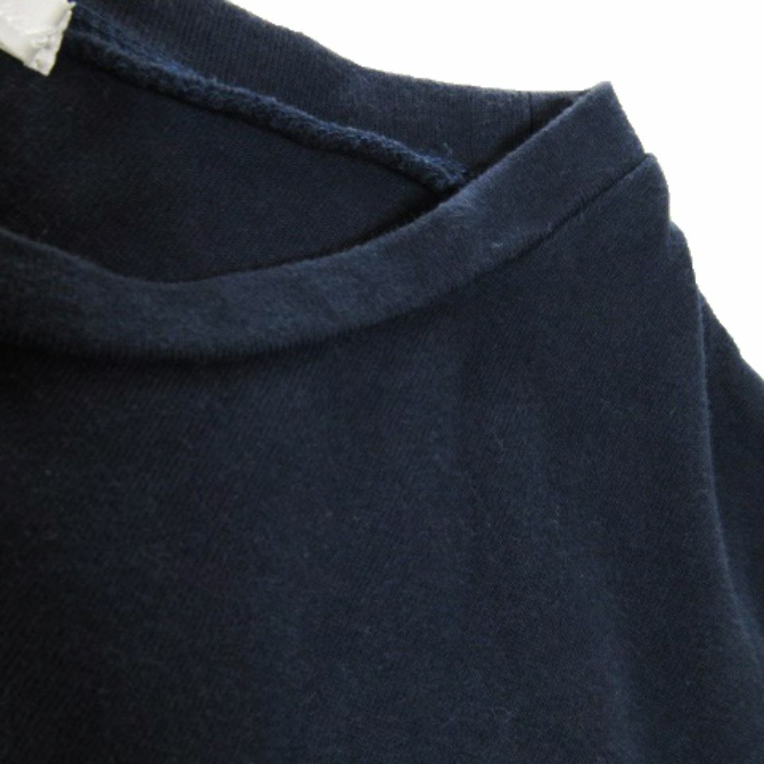 URBAN RESEARCH(アーバンリサーチ)のアーバンリサーチ 五分袖Tシャツ ワッペン F 紺 210628AO3A レディースのトップス(Tシャツ(半袖/袖なし))の商品写真