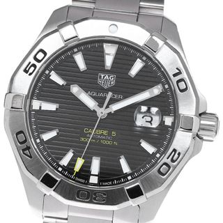 タグホイヤー(TAG Heuer)のタグホイヤー TAG HEUER WAY2010 アクアレーサー キャリバー5 デイト 自動巻き メンズ _815867(腕時計(アナログ))