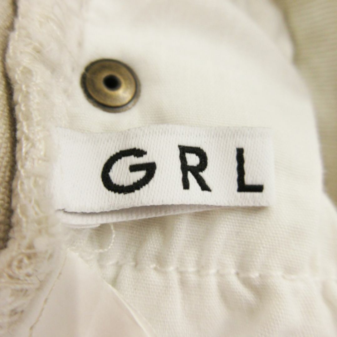 GRL(グレイル)のGRL ハイウエストスキニーパンツ S アイボリー 231222MN1R レディースのパンツ(スキニーパンツ)の商品写真