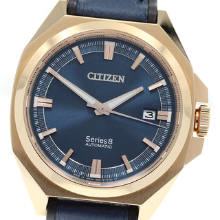 シチズン(CITIZEN)のシチズン CITIZEN NB6012-18L シリーズ8 デイト 自動巻き メンズ 良品 箱・保証書付き_817903(腕時計(アナログ))