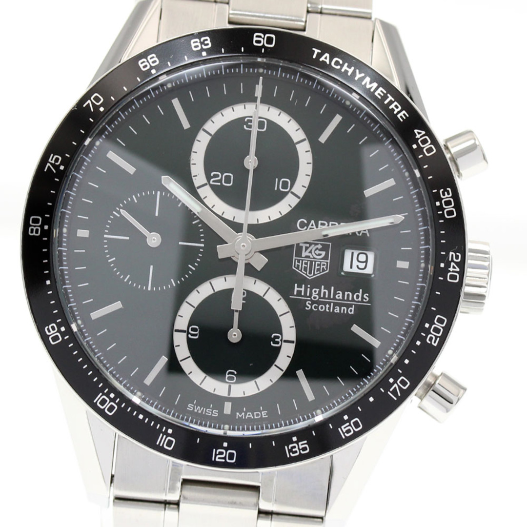 TAG Heuer(タグホイヤー)のタグホイヤー TAG HEUER CV2012.BA0786 カレラ ハイランド スコットランド クロノグラフ 自動巻き メンズ 美品 保証書付き_816419 メンズの時計(腕時計(アナログ))の商品写真
