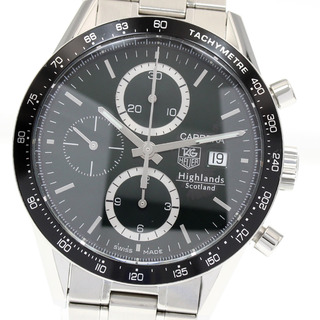 タグホイヤー(TAG Heuer)のタグホイヤー TAG HEUER CV2012.BA0786 カレラ ハイランド スコットランド クロノグラフ 自動巻き メンズ 美品 保証書付き_816419(腕時計(アナログ))