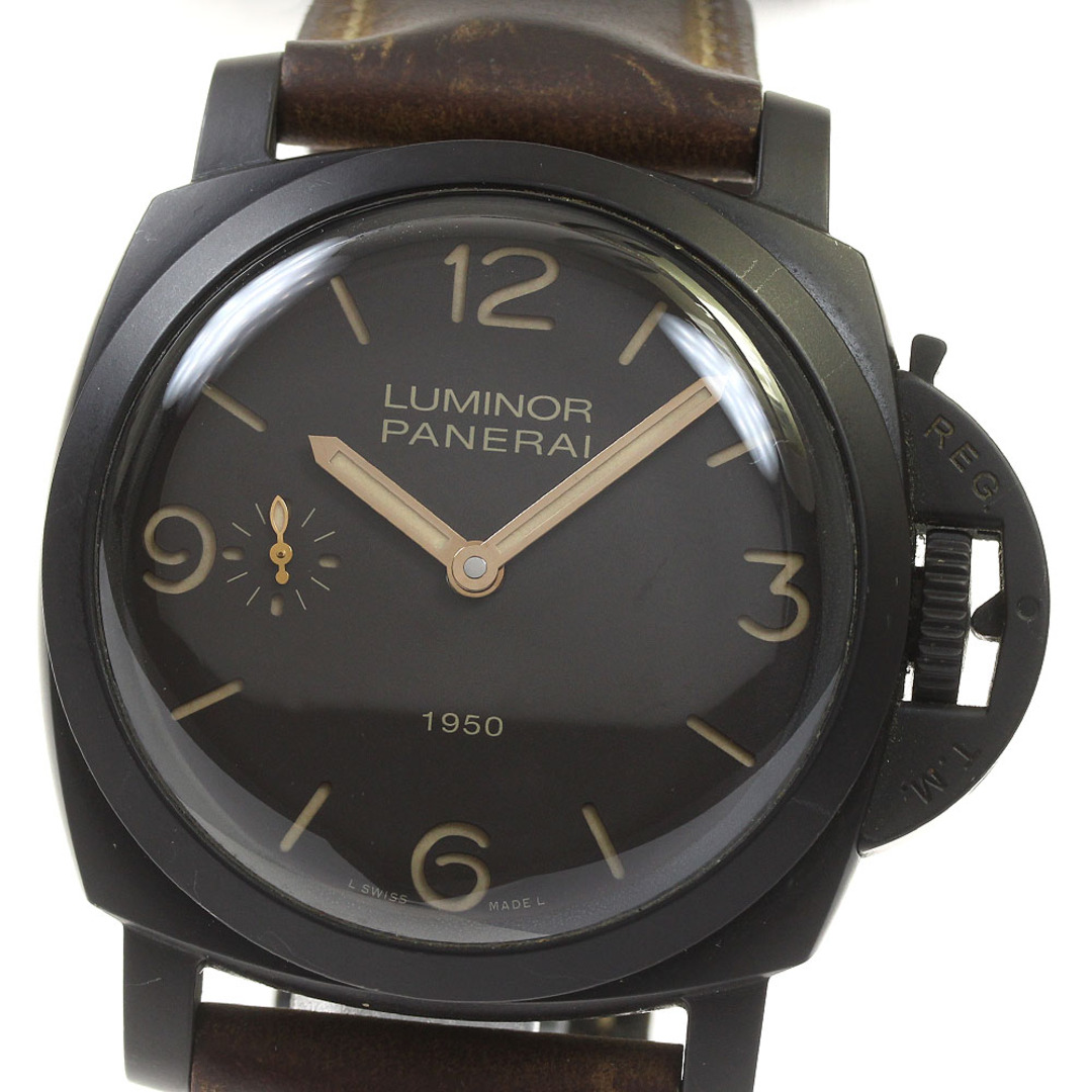 PANERAI(パネライ)のパネライ PANERAI PAM00375 ルミノール 1950 コンポジット 3デイズ 手巻き メンズ 保証書付き_816459 メンズの時計(腕時計(アナログ))の商品写真