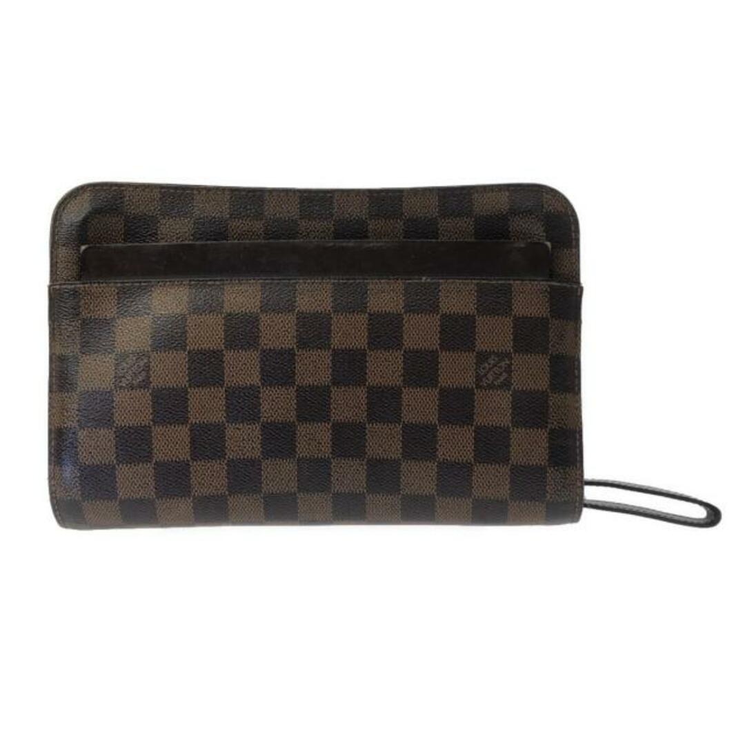 LOUIS VUITTON(ルイヴィトン)のLOUIS VUITTON(ルイヴィトン) セカンドバッグ ダミエ サンルイ N51993 エベヌ ダミエ･キャンバス メンズのバッグ(セカンドバッグ/クラッチバッグ)の商品写真