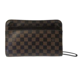 ルイヴィトン(LOUIS VUITTON)のLOUIS VUITTON(ルイヴィトン) セカンドバッグ ダミエ サンルイ N51993 エベヌ ダミエ･キャンバス(セカンドバッグ/クラッチバッグ)