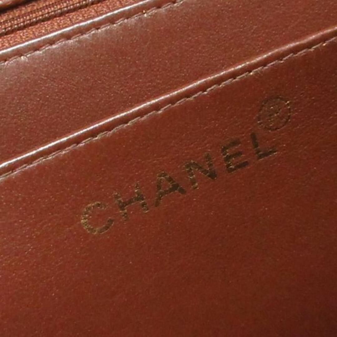 CHANEL(シャネル)のCHANEL(シャネル) ハンドバッグ レディース デカマトラッセ ダークブラウン チェーンショルダーリペア(長さ調整)/ゴールド金具 キャビアスキン レディースのバッグ(ハンドバッグ)の商品写真