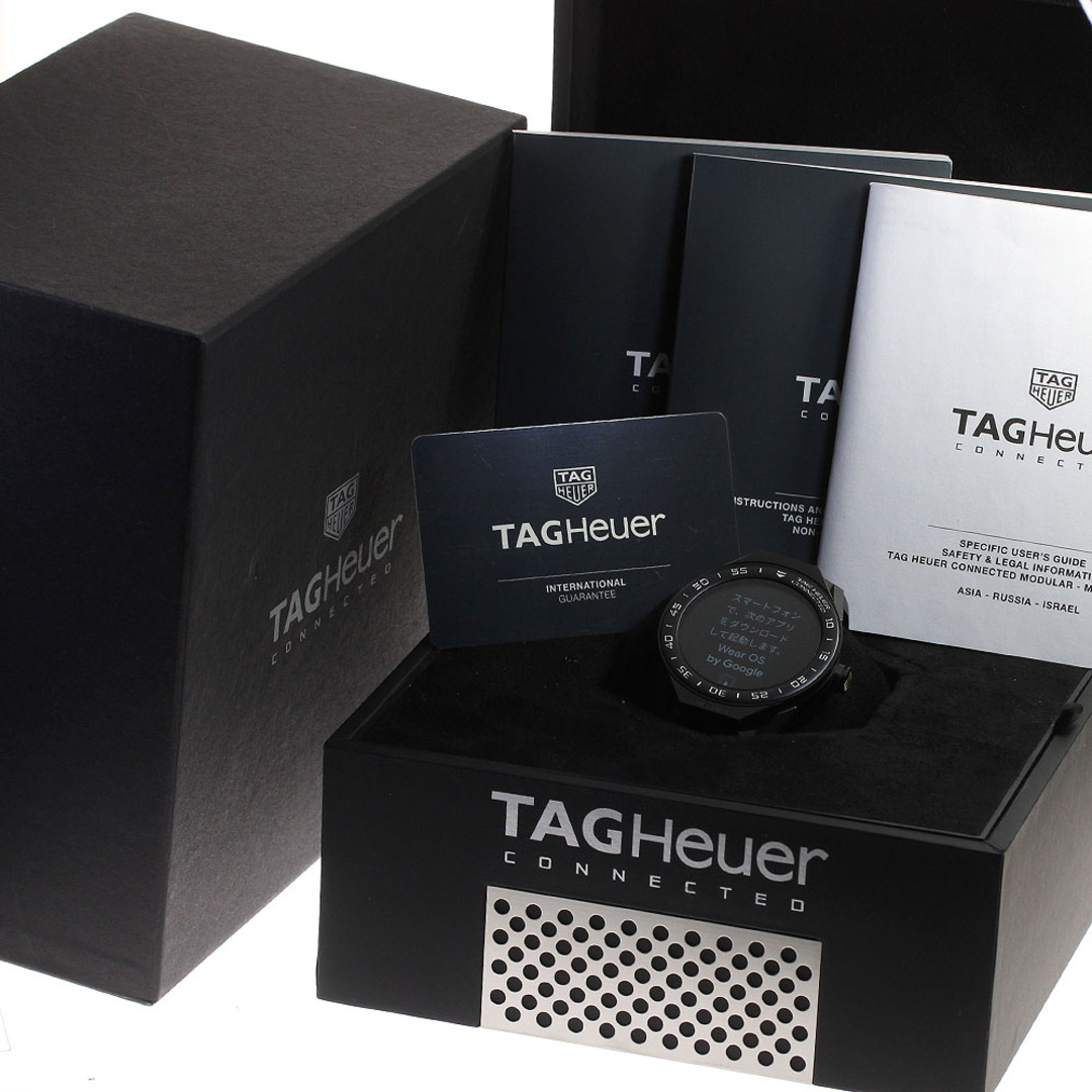 TAG Heuer(タグホイヤー)のタグホイヤー TAG HEUER SBF8A8013 コネクテッド モジュラー クォーツ メンズ 良品 箱・保証書付き_816949 メンズの時計(腕時計(デジタル))の商品写真