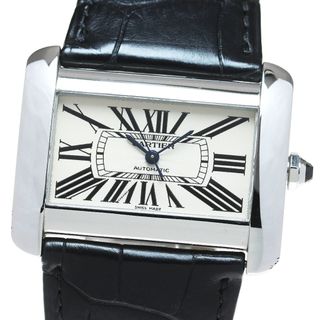 カルティエ(Cartier)のカルティエ CARTIER W6300755 タンクディバンLM 自動巻き メンズ _816398(腕時計(アナログ))