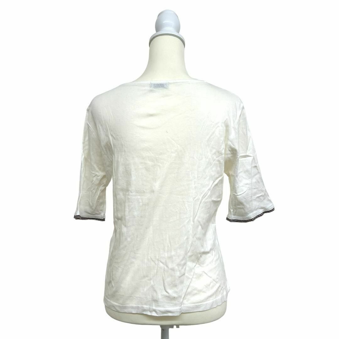 訳あり Punga レディース トップス Tシャツ 半袖 ホワイト 花柄 レディースのトップス(Tシャツ(半袖/袖なし))の商品写真