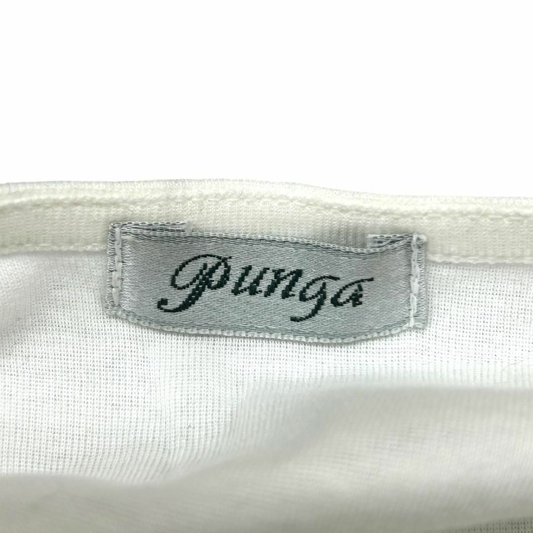 訳あり Punga レディース トップス Tシャツ 半袖 ホワイト 花柄 レディースのトップス(Tシャツ(半袖/袖なし))の商品写真
