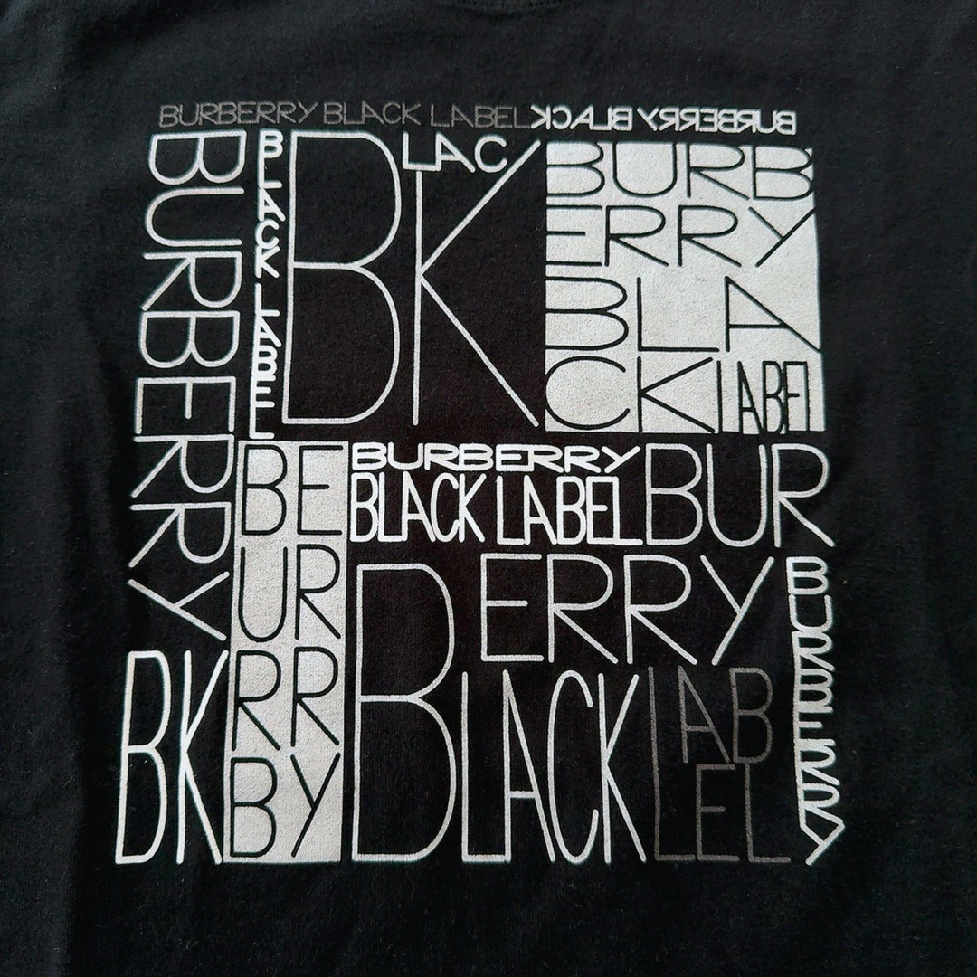 BURBERRY BLACK LABEL(バーバリーブラックレーベル)のBURBERRY BLACK LABEL 半袖 Tシャツ　黒 メンズのトップス(Tシャツ/カットソー(半袖/袖なし))の商品写真