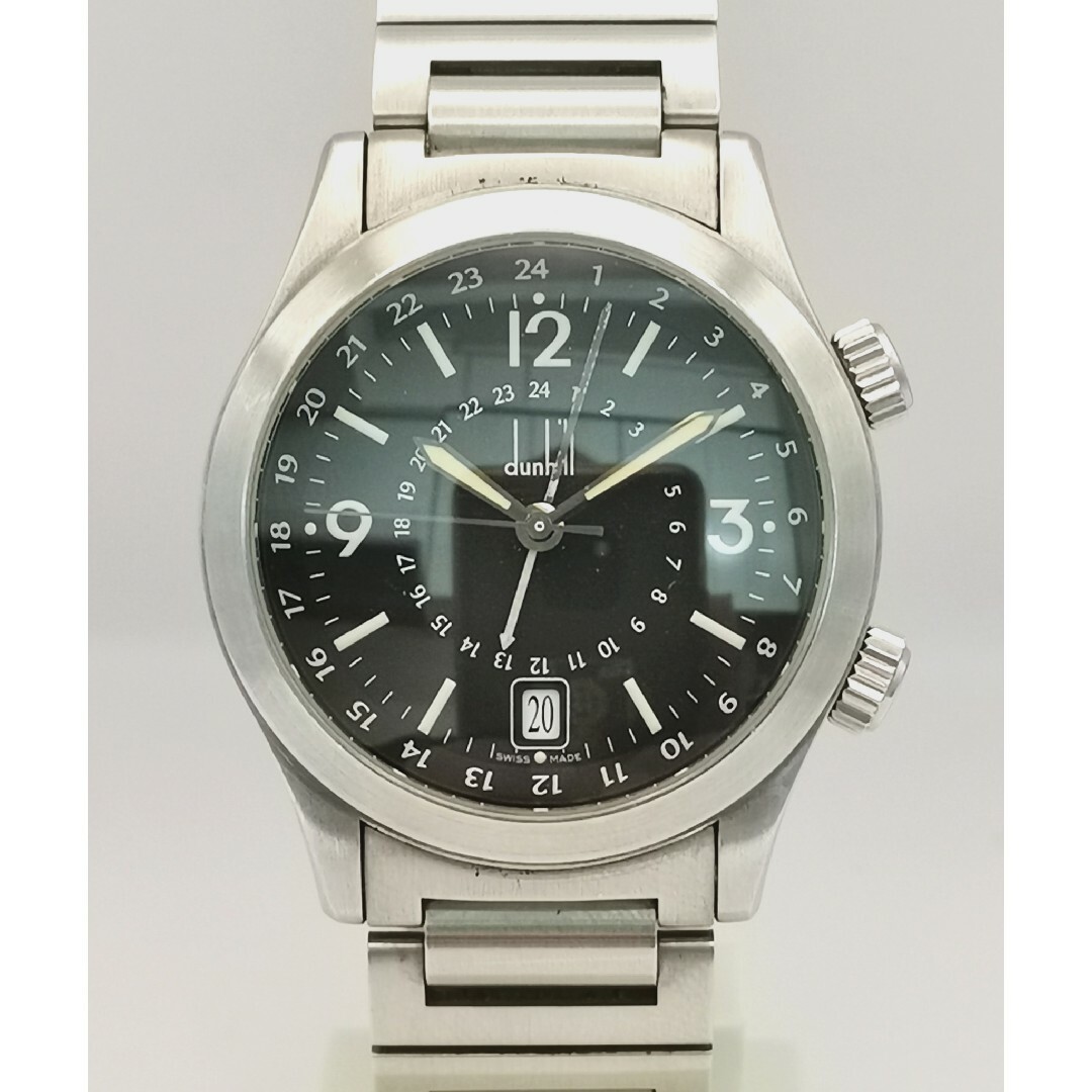 Dunhill(ダンヒル)のダンヒル Dunhill 8028 シティースケープ GMT 自動巻き 時計 メンズの時計(腕時計(アナログ))の商品写真