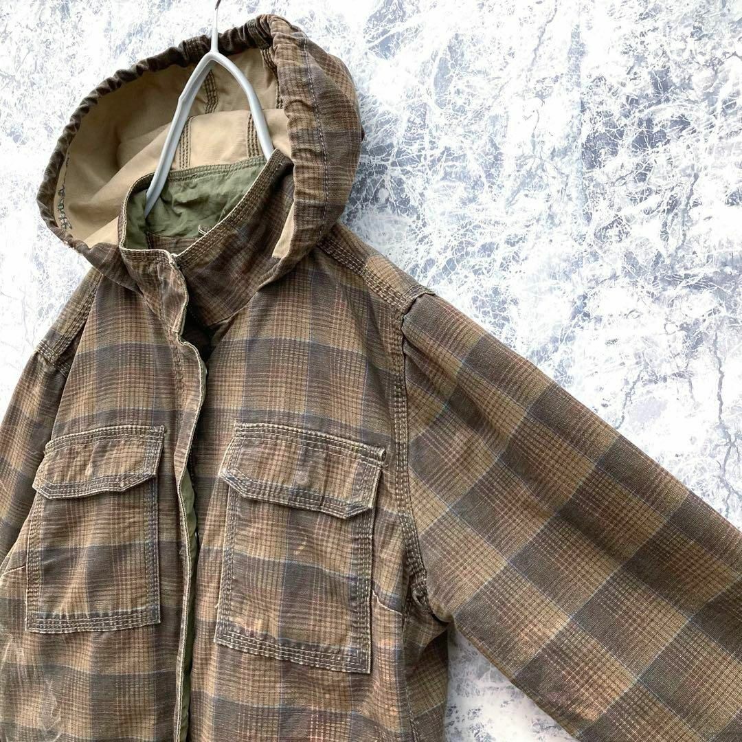 carhartt - IJ133 US古着カーハート刺繍裏地ブランドロゴカーキ carhartt - IJ133 US古着カーハート刺繍裏地ブランドロゴカーキ