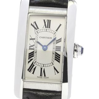 Cartier - カルティエ CARTIER WSTA0016 タンクアメリカンSM クォーツ レディース _816183