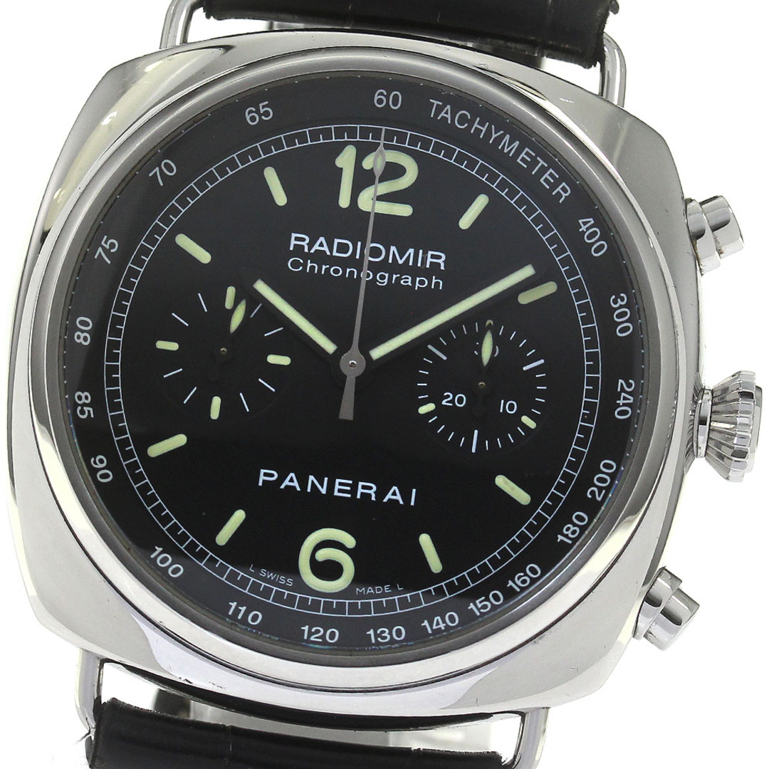 PANERAI(パネライ)のパネライ PANERAI PAM00288 ラジオミール クロノグラフ 自動巻き メンズ 箱付き_815151 メンズの時計(腕時計(アナログ))の商品写真