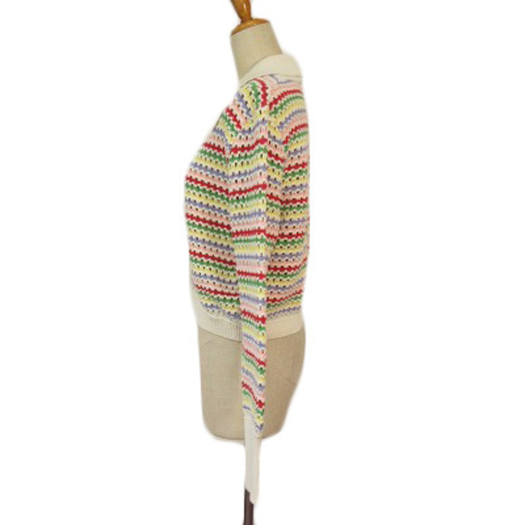 ZARA(ザラ)のザラ ZARA カーディガン Rainbow Striped Knit レディースのトップス(カーディガン)の商品写真