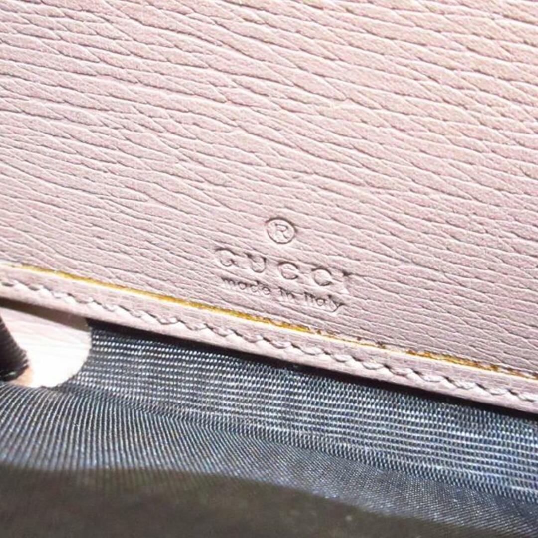 Gucci(グッチ)のGUCCI(グッチ) 長財布 インターロッキングG 309705 ローズピンク ラウンドファスナー レザー レディースのファッション小物(財布)の商品写真