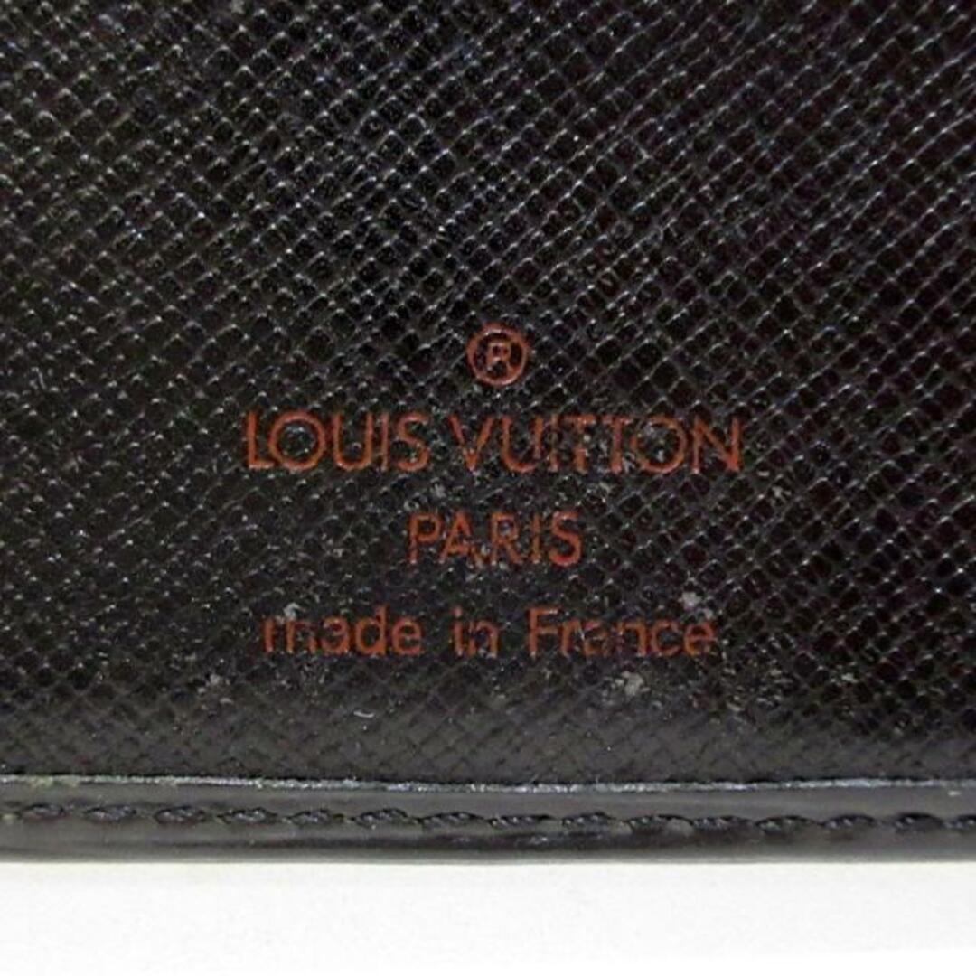 LOUIS VUITTON(ルイヴィトン)のLOUIS VUITTON(ルイヴィトン) 2つ折り財布 エピ ポルト ビエ・コンパクト M63552 ノワール レザー レディースのファッション小物(財布)の商品写真