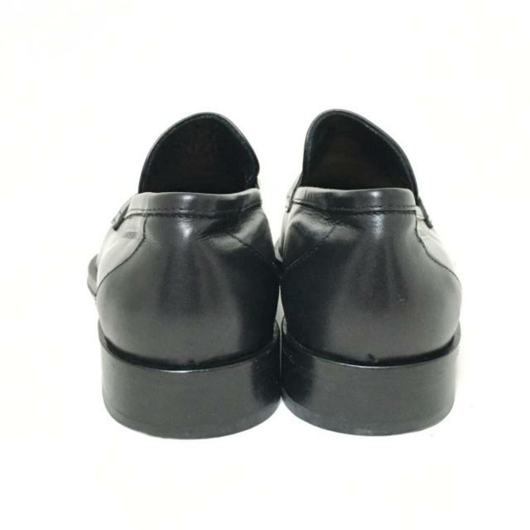 Emporio Armani(エンポリオアルマーニ)のEMPORIOARMANI(エンポリオアルマーニ) ローファー 41 メンズ - 黒 レザー メンズの靴/シューズ(その他)の商品写真
