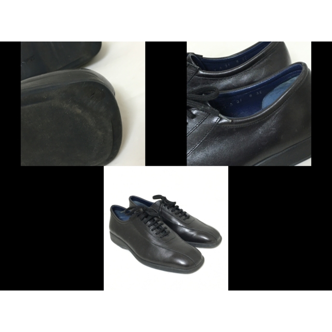 Salvatore Ferragamo(サルヴァトーレフェラガモ)のSalvatoreFerragamo(サルバトーレフェラガモ) シューズ 8 3E メンズ - 黒 レザー メンズの靴/シューズ(その他)の商品写真