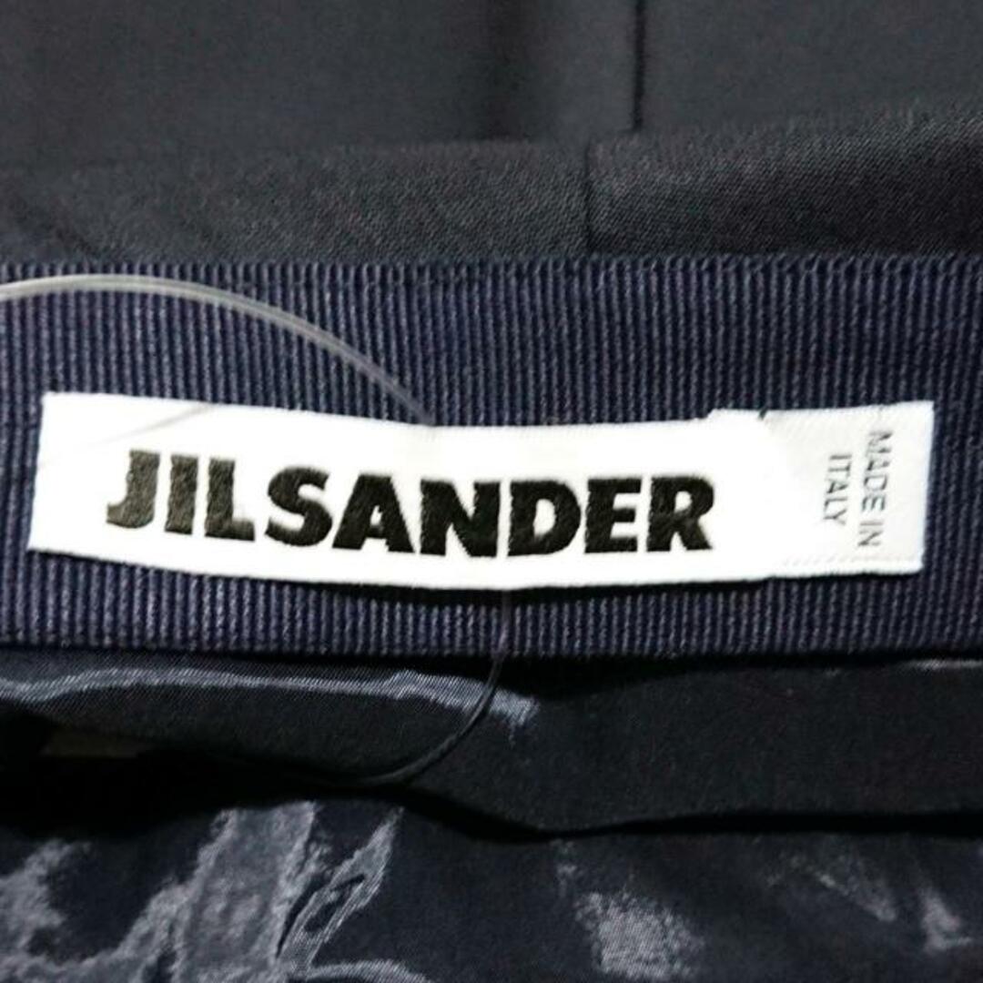 Jil Sander(ジルサンダー)のJILSANDER(ジルサンダー) スカート サイズ36 S レディース美品  - ネイビー ひざ丈 レディースのスカート(その他)の商品写真