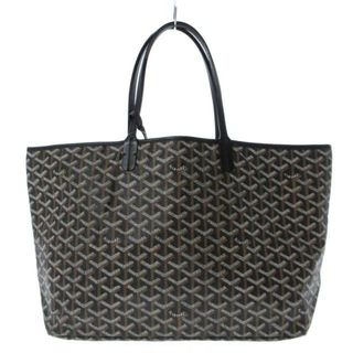 GOYARD(ゴヤール) トートバッグ サンルイPM 黒 コーティングキャンバス×レザー	