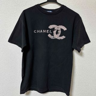 シャネル(CHANEL)の一点物 シャネルロゴ ヴィンテージ デッドストック レア(Tシャツ/カットソー(半袖/袖なし))