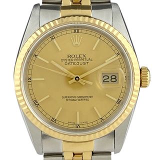 ロレックス(ROLEX)のロレックス デイトジャスト 16233 自動巻き メンズ 【中古】(腕時計(アナログ))