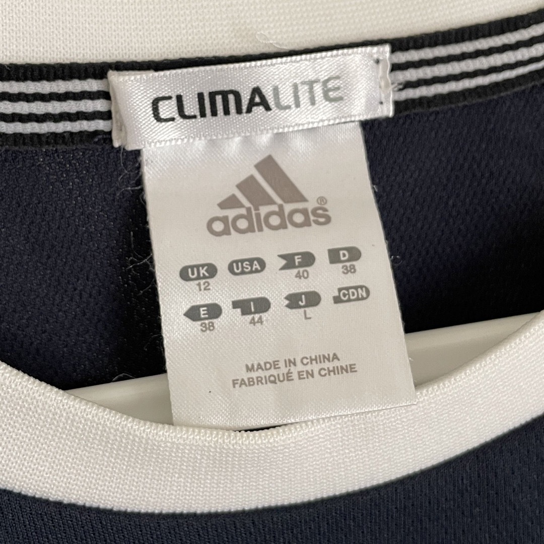 adidas(アディダス)のadidas 七分丈　Tシャツ　スポーツ着 レディースのトップス(Tシャツ(半袖/袖なし))の商品写真