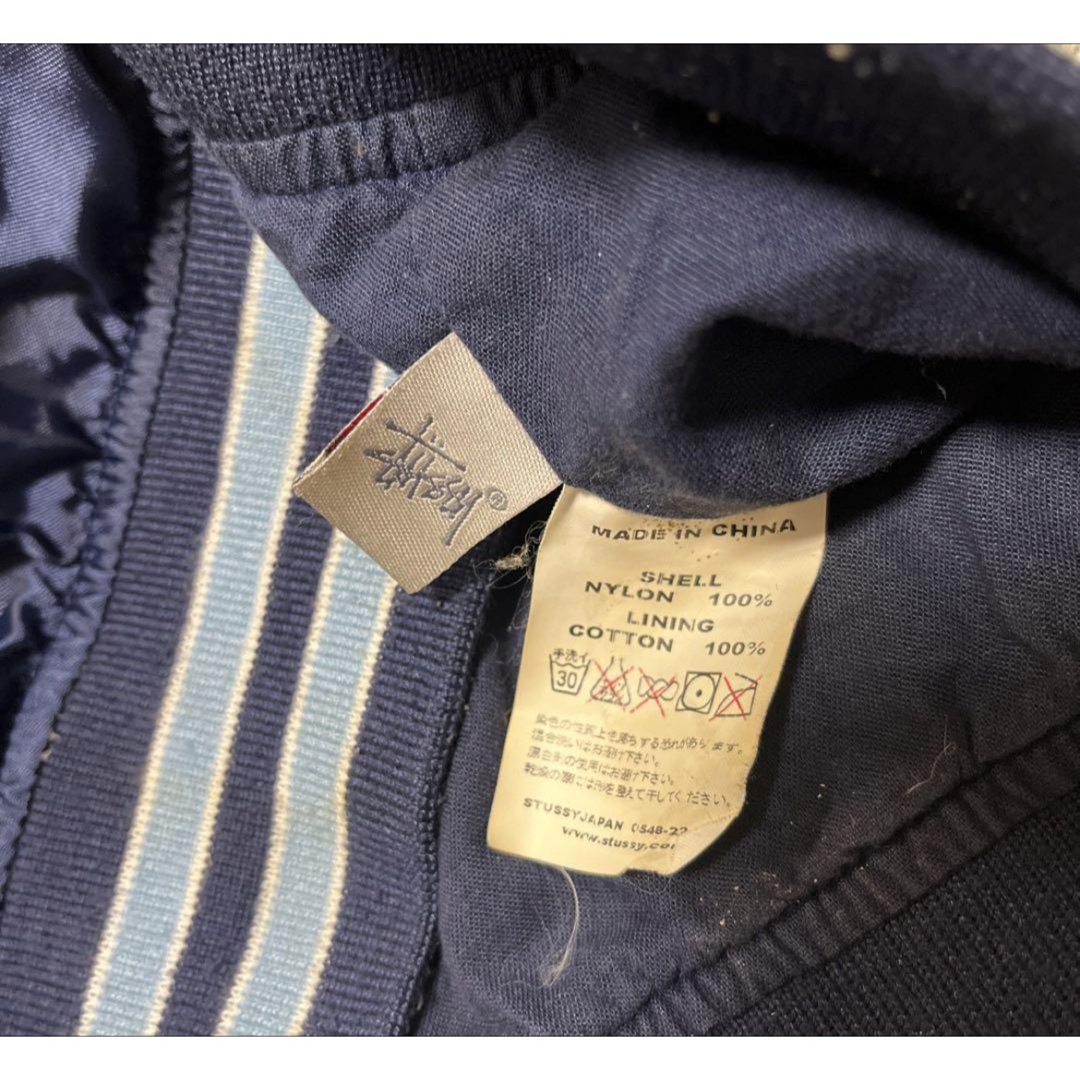 STUSSY - オールドステューシー ナイロン スタジャン スカジャン STUSSY - オールドステューシー ナイロン スタジャン スカジャン