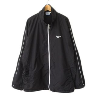 リーボック(Reebok)のリーボック Reebok ジャケット ウインドブレーカー ナイロン L 黒(ブルゾン)