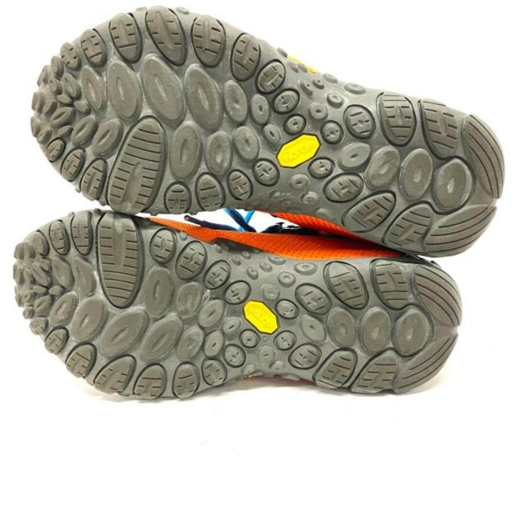 MERRELL(メレル)のMERRELL(メレル) スニーカー レディース - オレンジ×グレー×マルチ メッシュ 化学繊維×ラバー  レディースの靴/シューズ(スニーカー)の商品写真