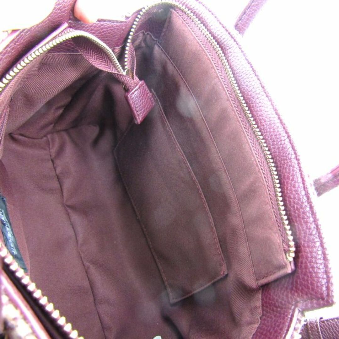 JILLSTUART(ジルスチュアート)のジルバイジルスチュアート ショルダーバッグ ビジュー ハンドバッグ 2way 鞄 ブランド レディース ワインレッド JILLSTUART レディースのバッグ(ショルダーバッグ)の商品写真