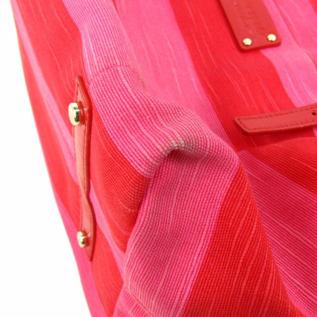 kate spade new york(ケイトスペードニューヨーク)のケイトスペード トートバッグ ボーダー 鞄 カバン ブランド レディース ピンク Kate Spade レディースのバッグ(トートバッグ)の商品写真
