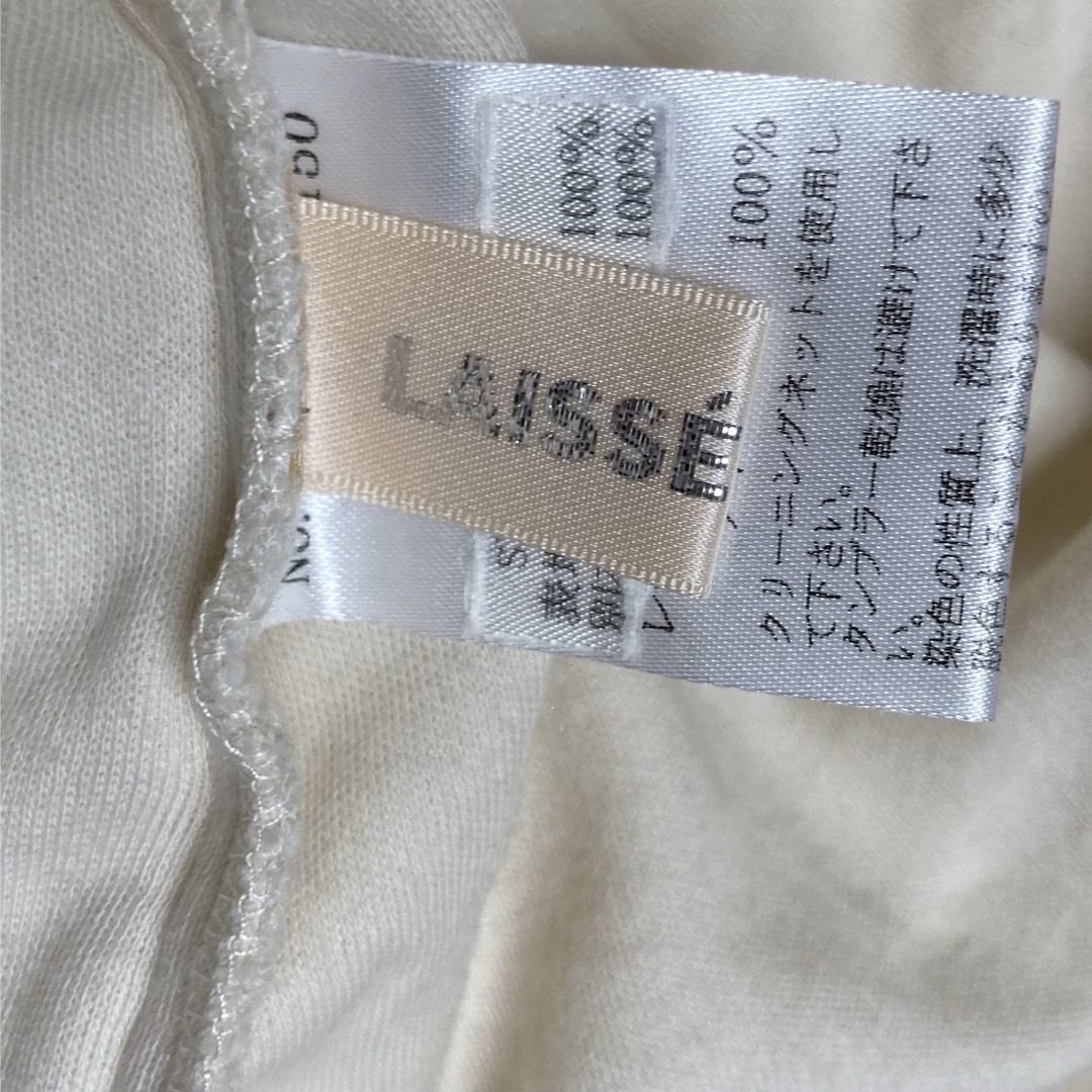 LAISSE PASSE(レッセパッセ)の美品　レッセパッセ　トップス　レース レディースのトップス(カットソー(半袖/袖なし))の商品写真