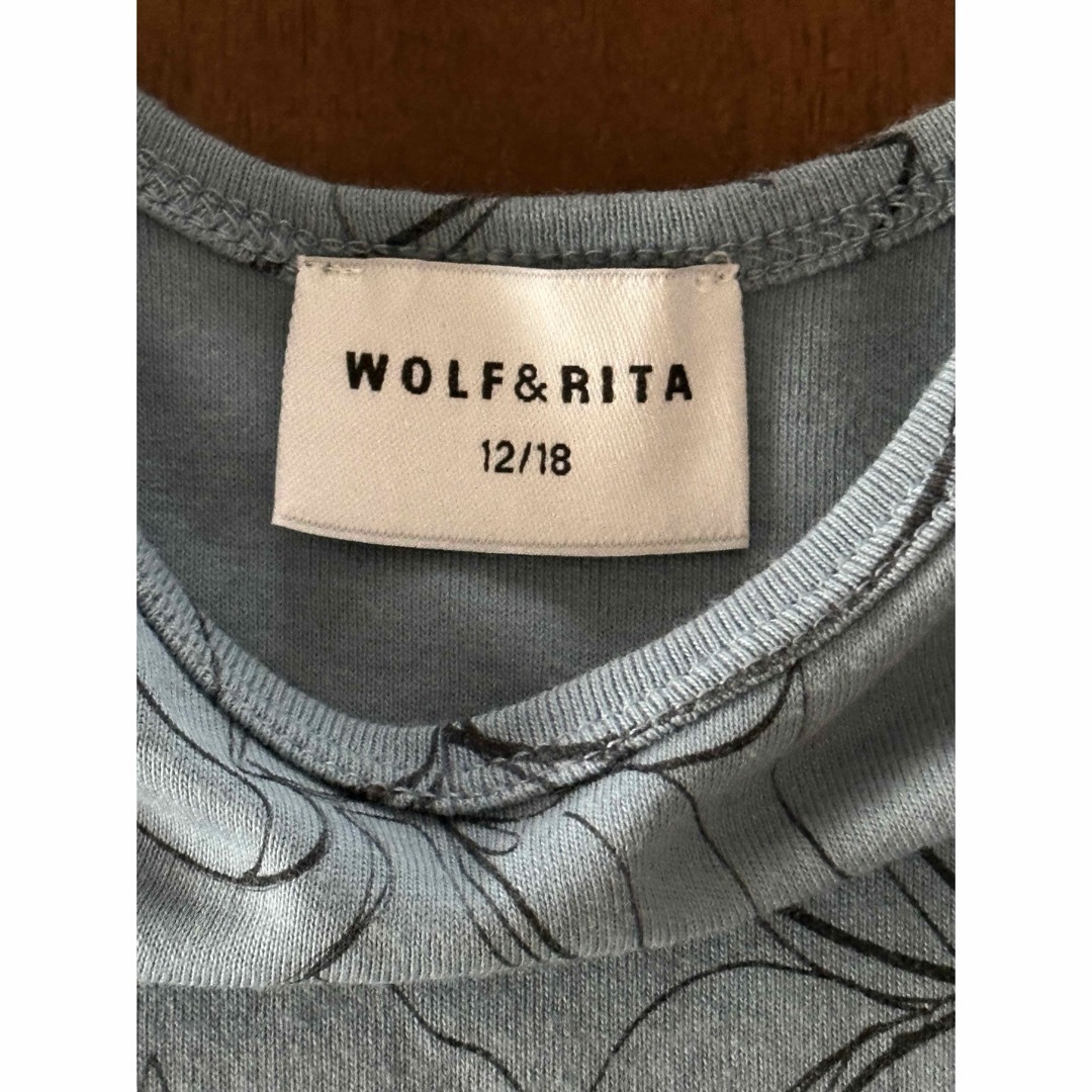 WOLF&RITA(ウォルフアンドリタ)のWOLF&RITA ロンパースパンツセット　12-18M キッズ/ベビー/マタニティのベビー服(~85cm)(ロンパース)の商品写真