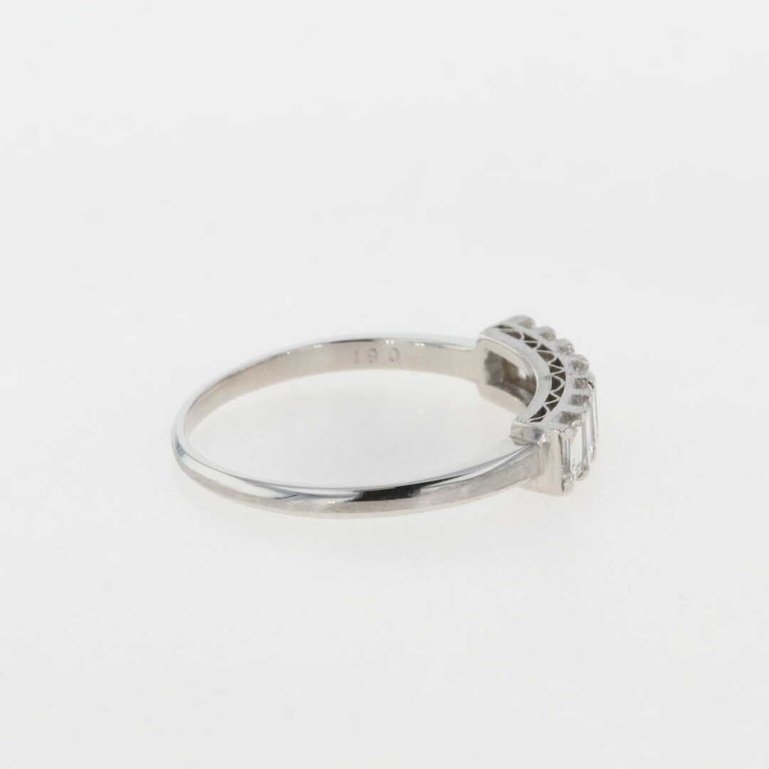 メレダイヤ デザインリング 10.5号 Pt900 【中古】 レディースのアクセサリー(リング(指輪))の商品写真