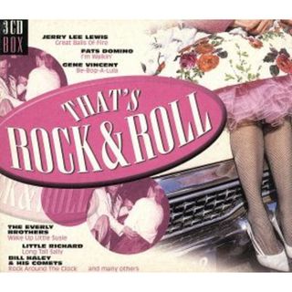 【輸入盤】Ｔｈａｔ’ｓ　Ｒｏｃｋ　＆　Ｒｏｌｌ